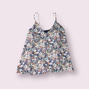 LOFT Flower Tank Top Size XS